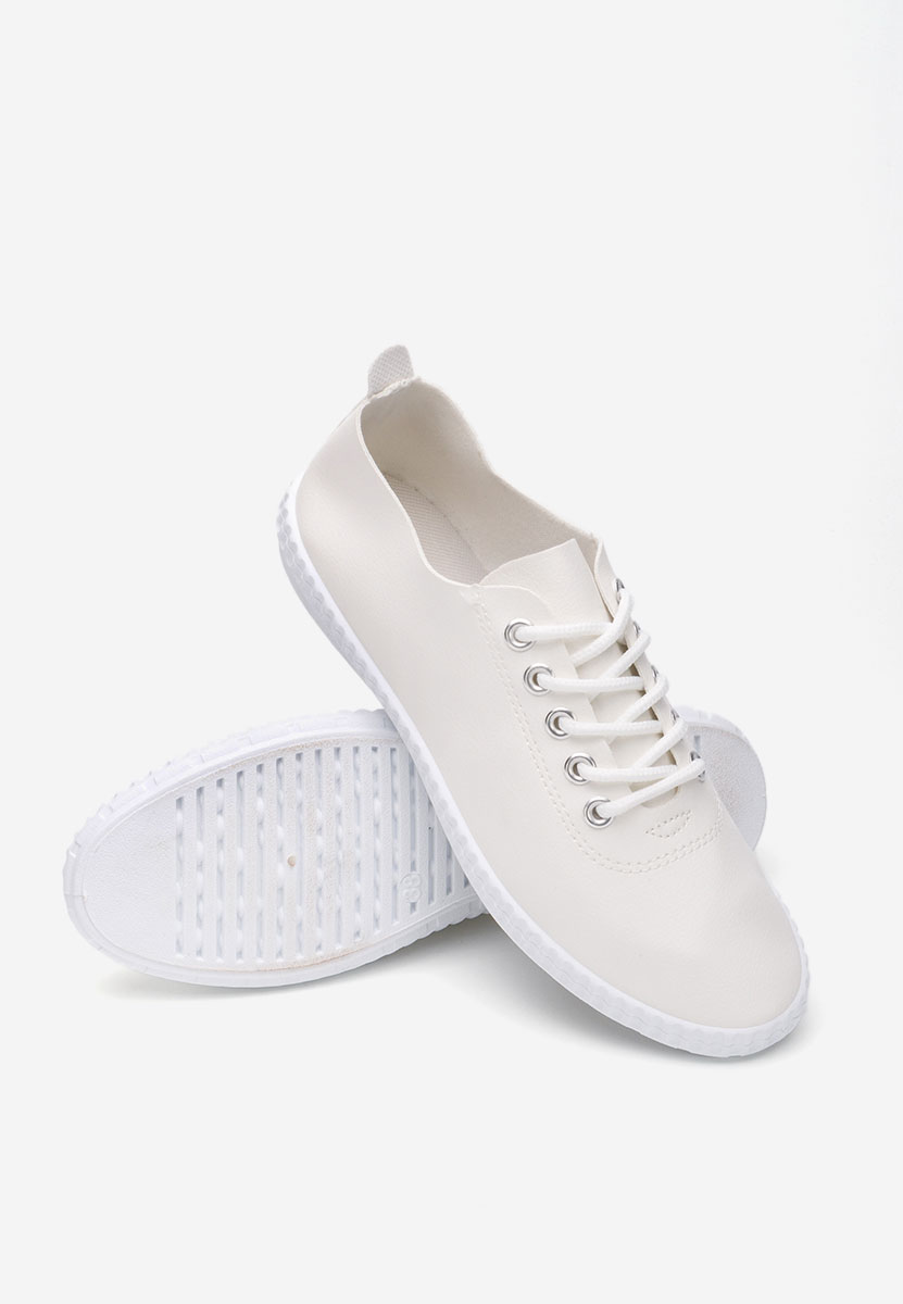 Białe półbuty damskie Simina V3