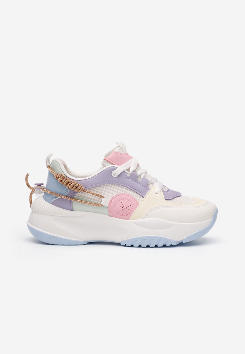 Niebieski sneakersy damskie Anouki