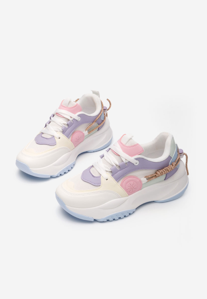 Niebieski sneakersy damskie Anouki