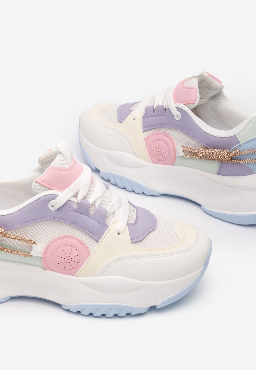 Niebieski sneakersy damskie Anouki