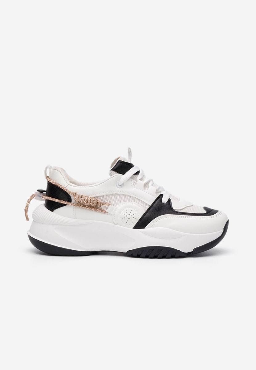 Czarne sneakersy damskie Anouki