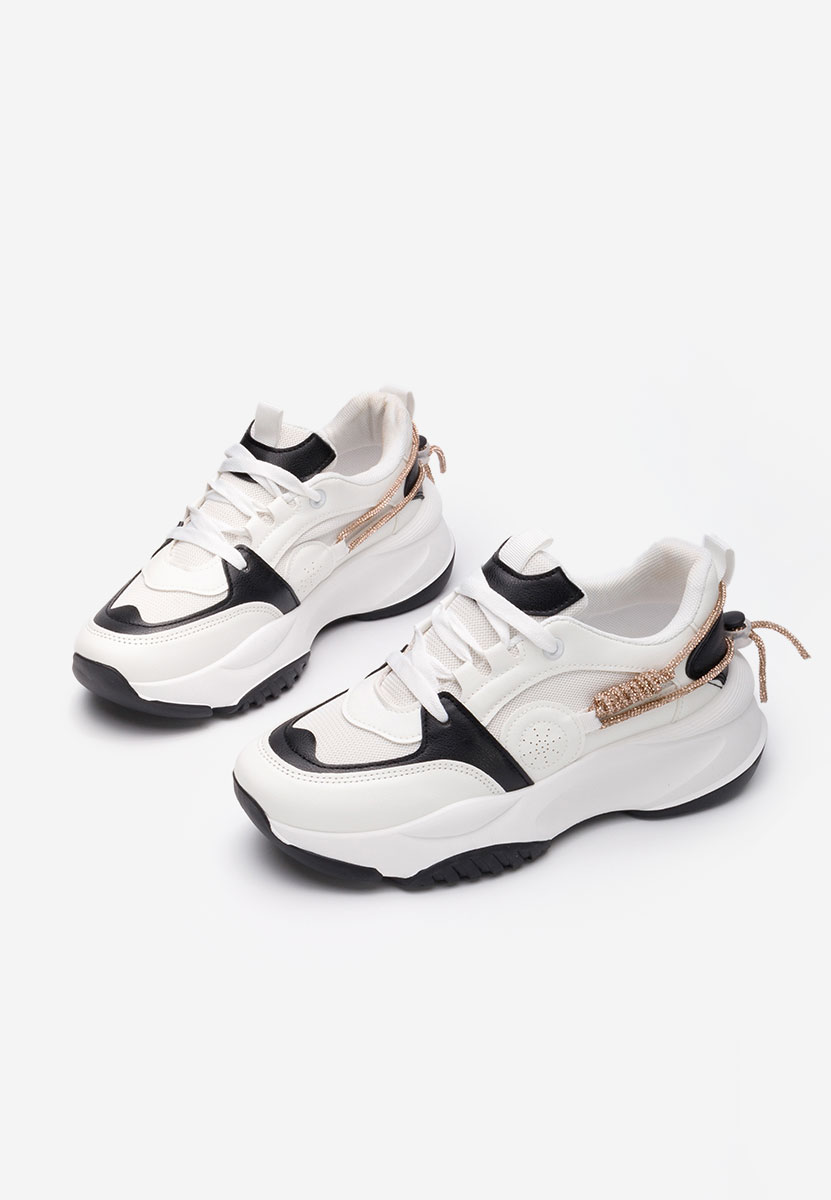 Czarne sneakersy damskie Anouki