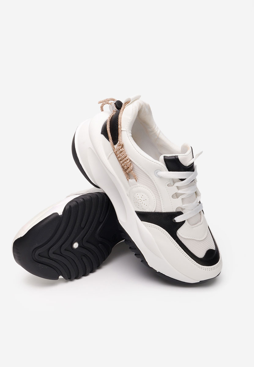 Czarne sneakersy damskie Anouki