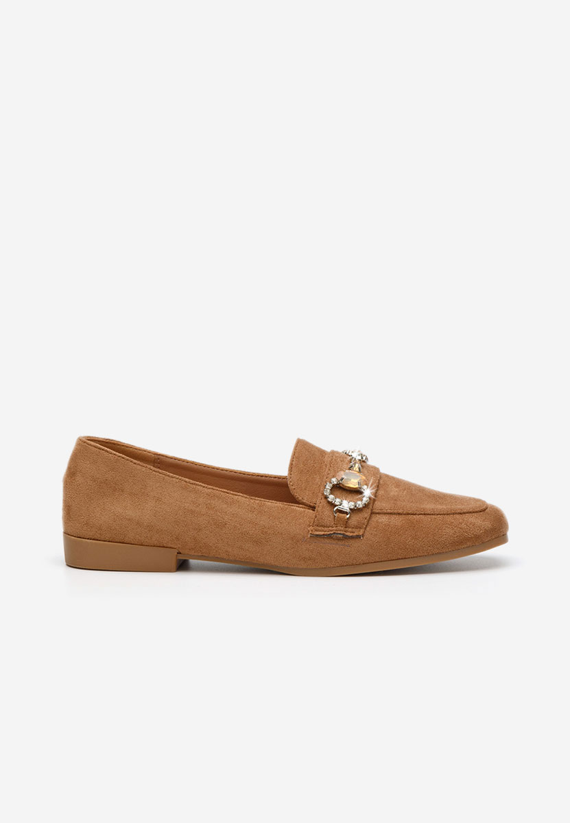 Camelowe mokasyny damskie Venea