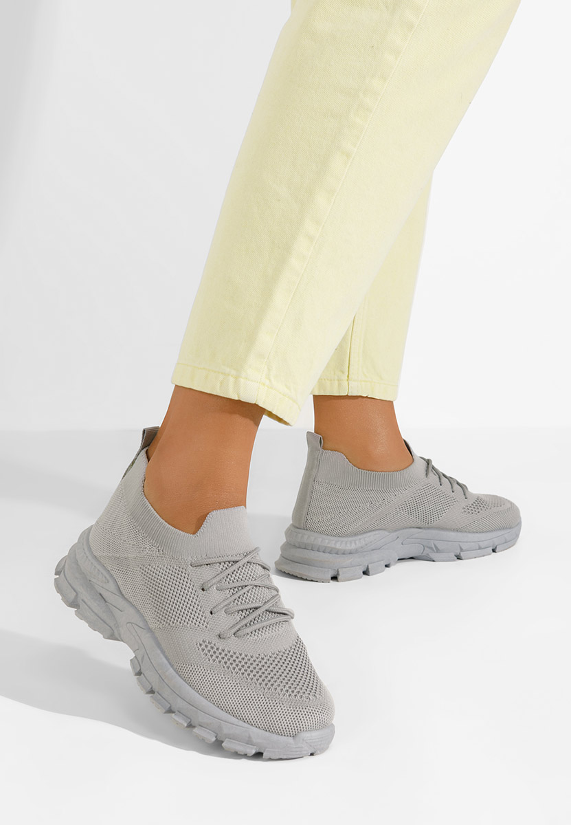 Szare buty sportowe damskie Katrine