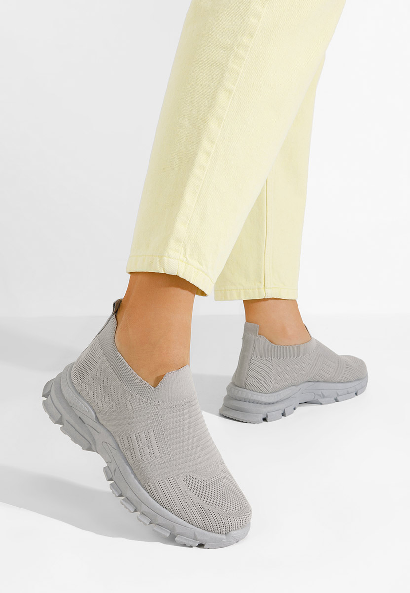 Szare trampki Slip-on Katrine V2