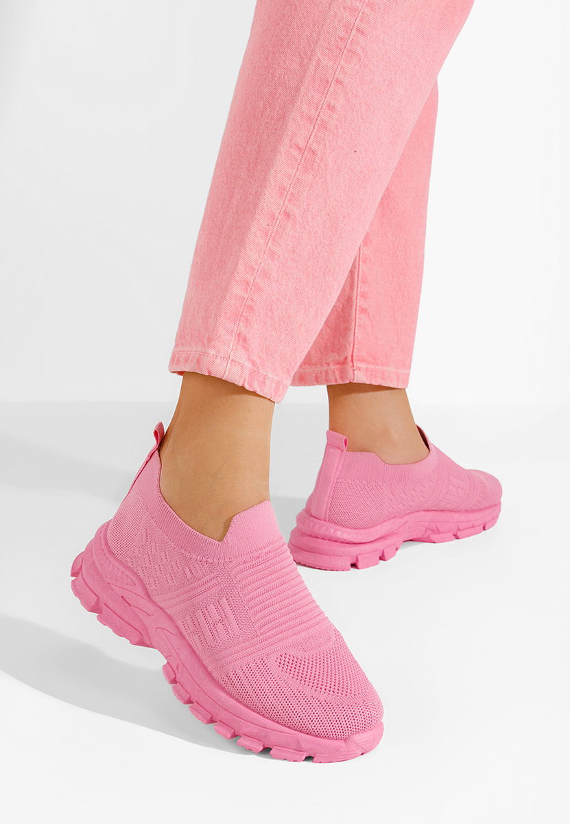 Różowe trampki Slip-on Katrine V2