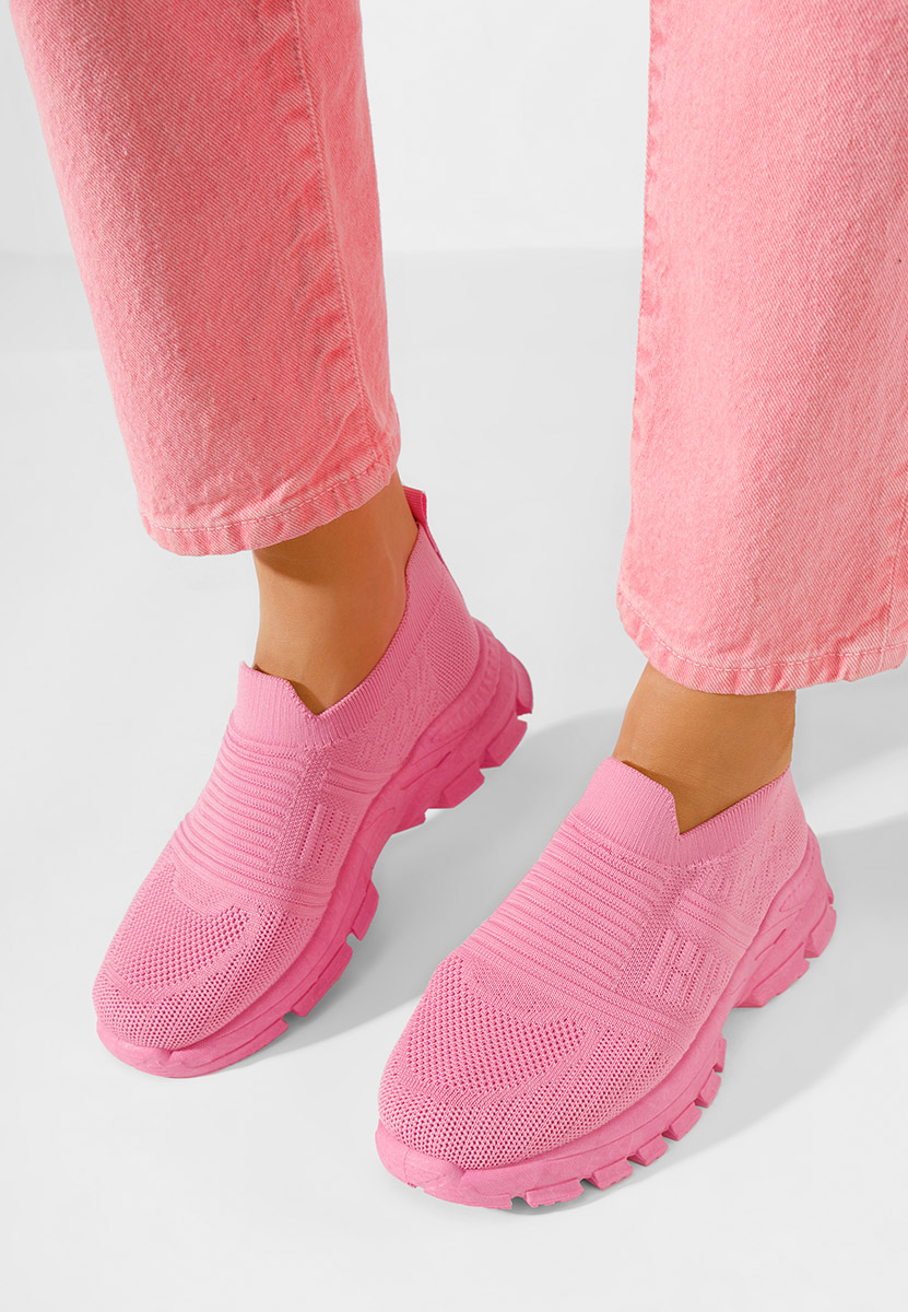 Różowe trampki Slip-on Katrine V2