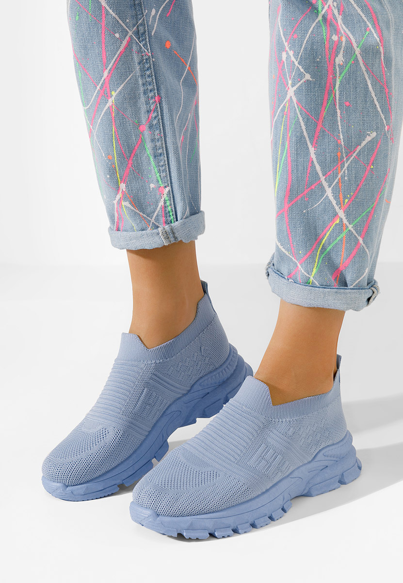 Niebieski trampki Slip-on Katrine V2