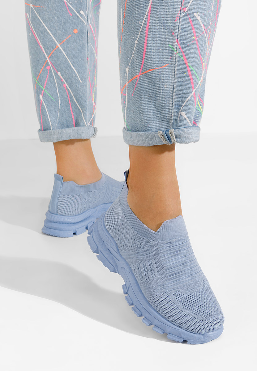 Niebieski trampki Slip-on Katrine V2