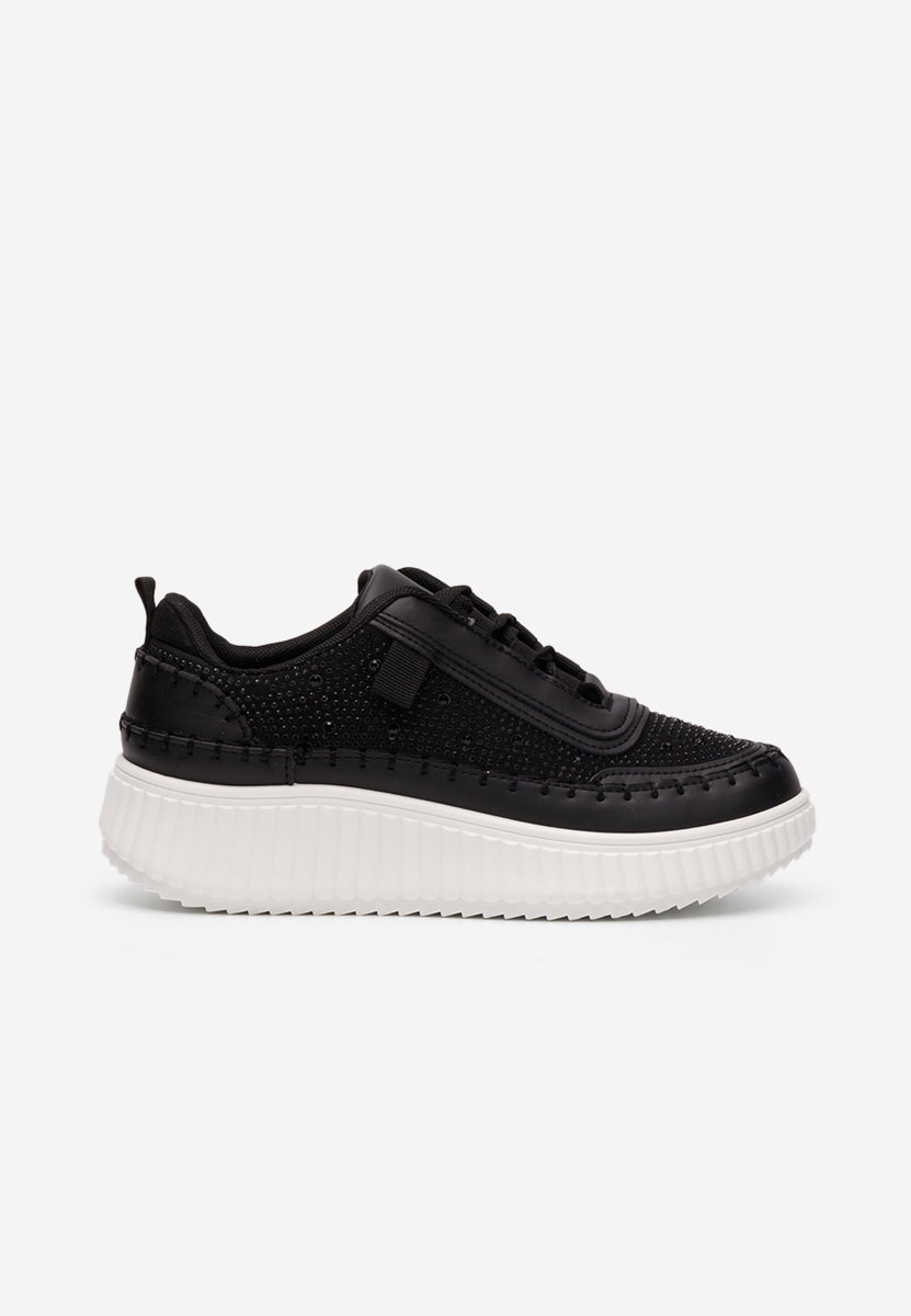 Czarne sneakersy na platformie Tenerife V3