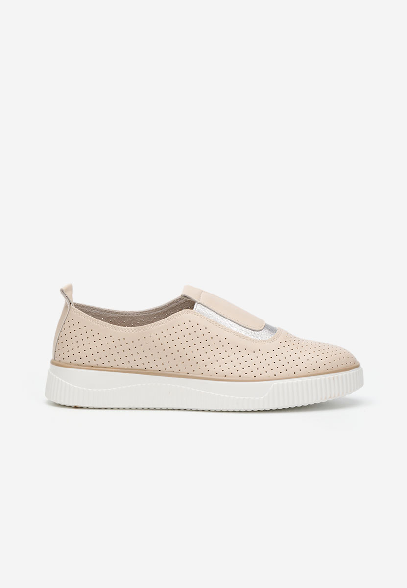 Beżowe espadryle damskie Lilianna