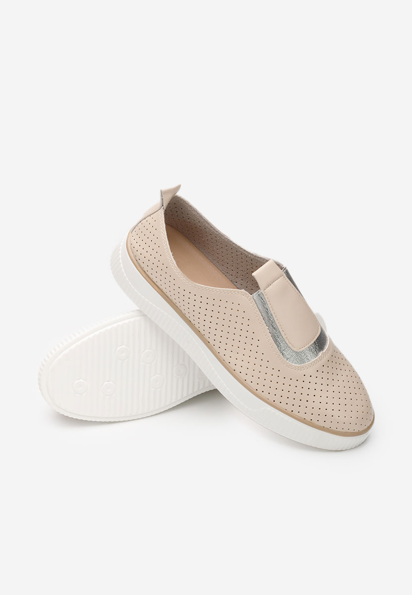 Beżowe espadryle damskie Lilianna