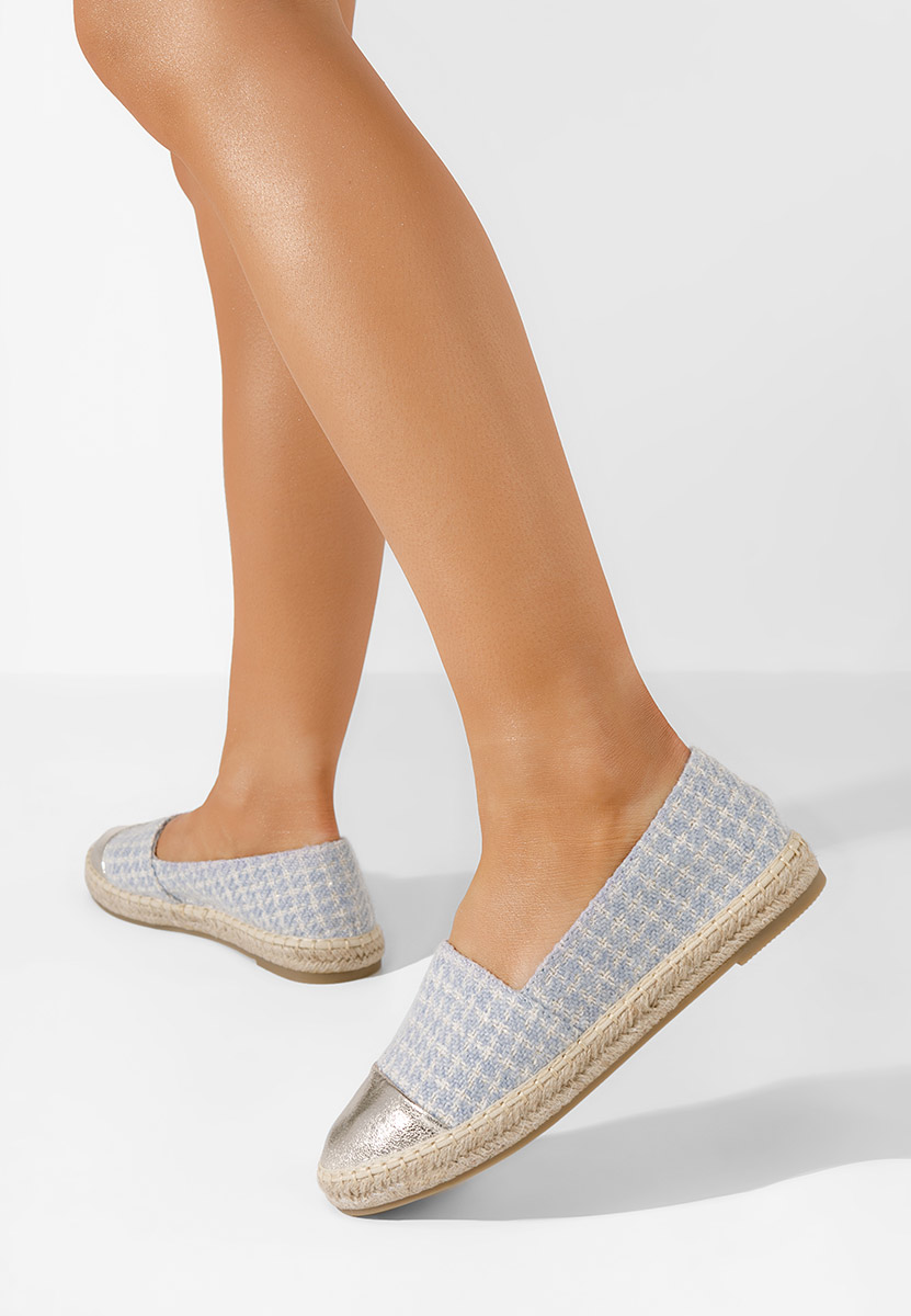 Niebieskie espadryle damskie Thalassa