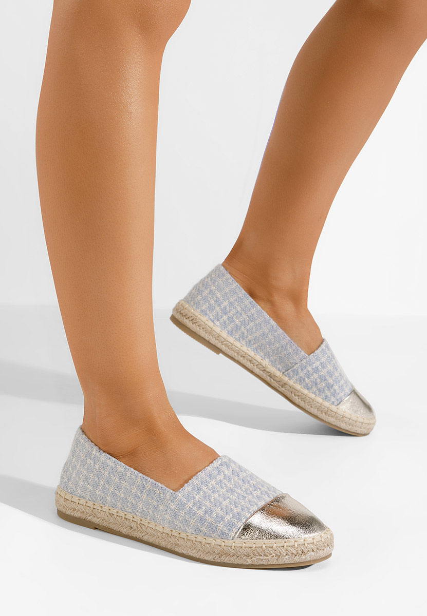 Niebieskie espadryle damskie Thalassa