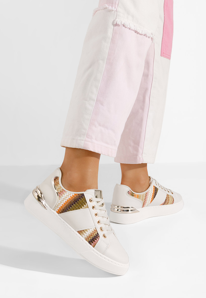 Wielokolorowy sneakersy damskie Benita