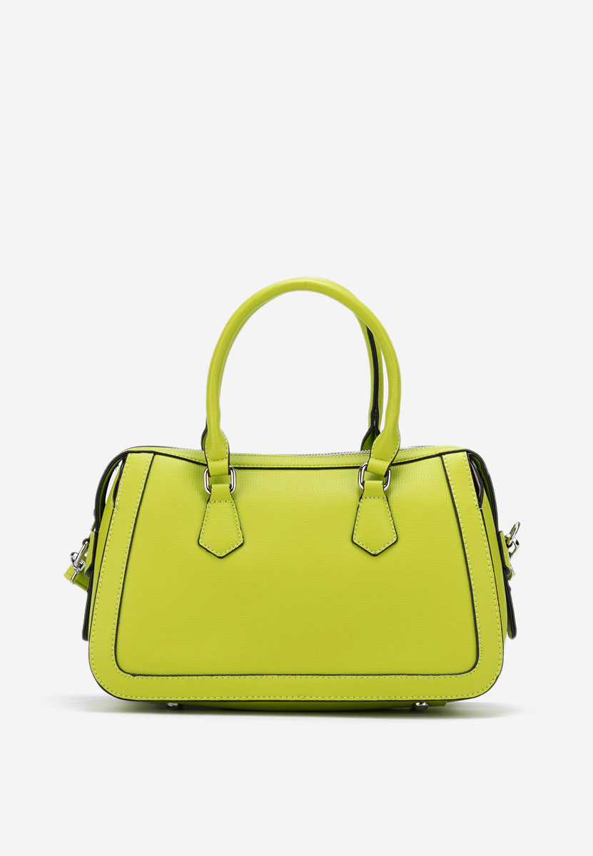 Limonkowe torebka do ręki Mirelia