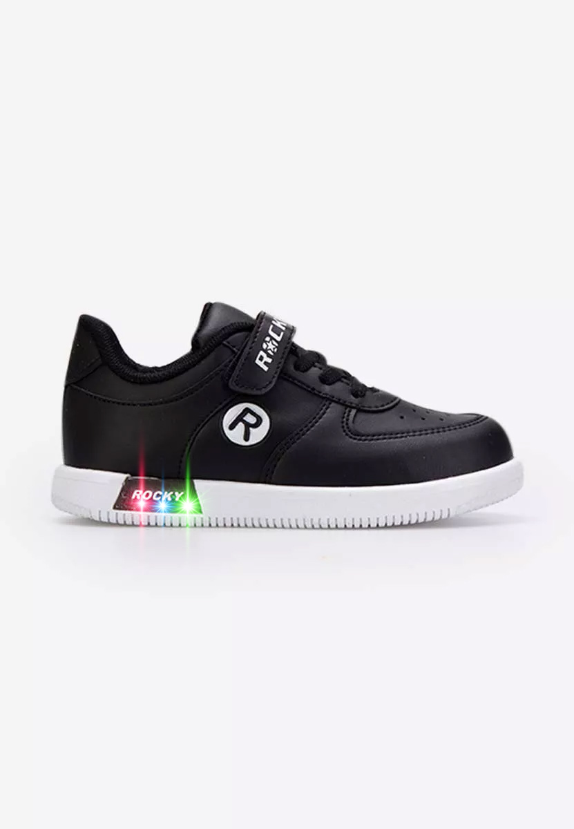 Czarne sneakersy dla dzieci Bondy V3