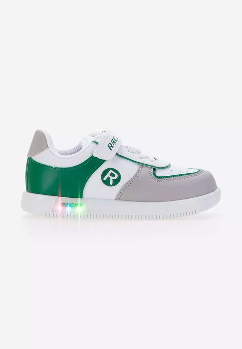 Zielone sneakersy dla dzieci Bondy
