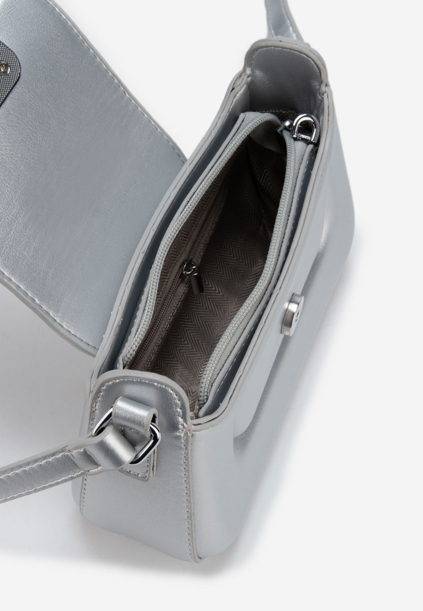 Srebrne torebka na ramię Vianna V2