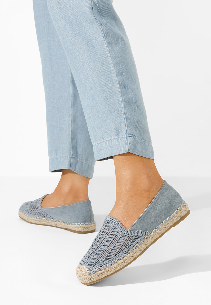 Granatowe espadryle damskie Naesia