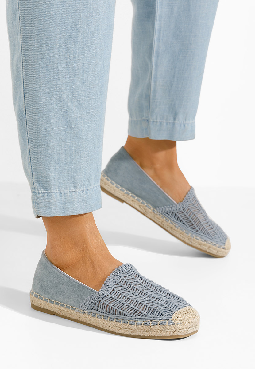 Granatowe espadryle damskie Naesia