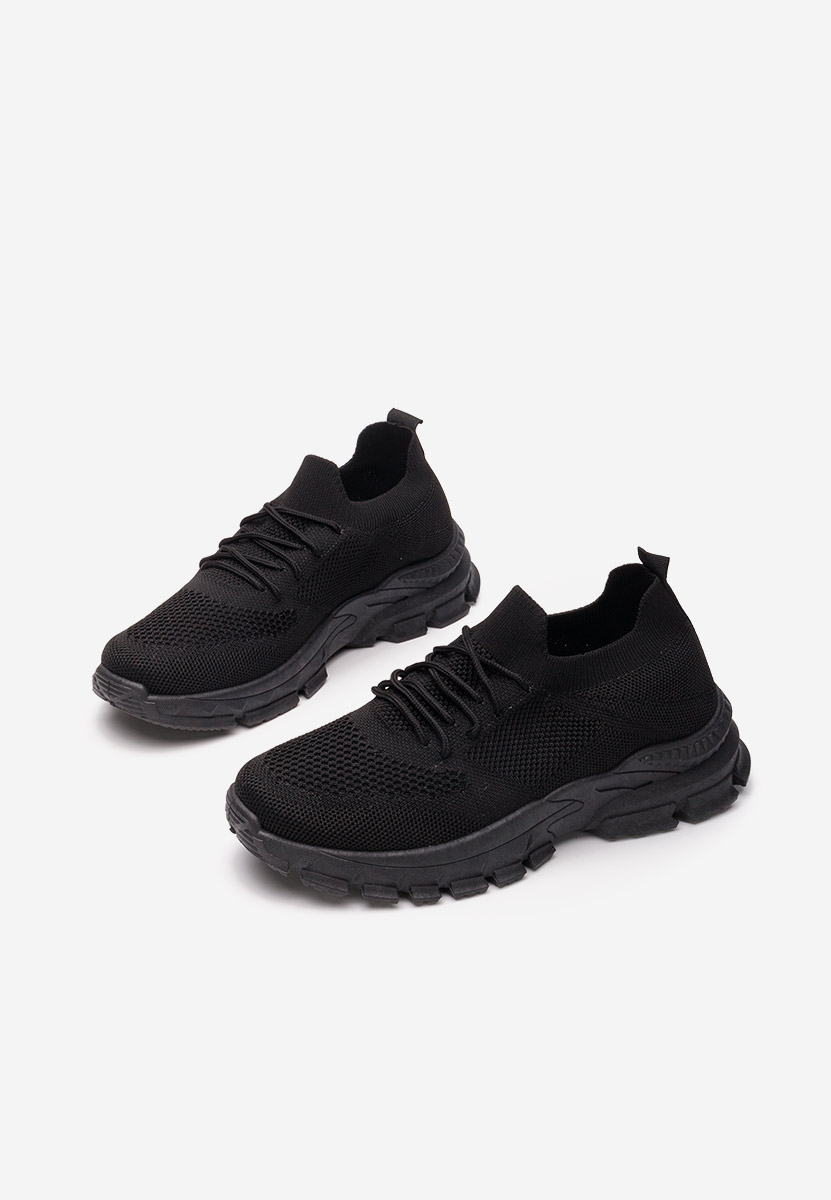 Czarne buty sportowe damskie Katrine