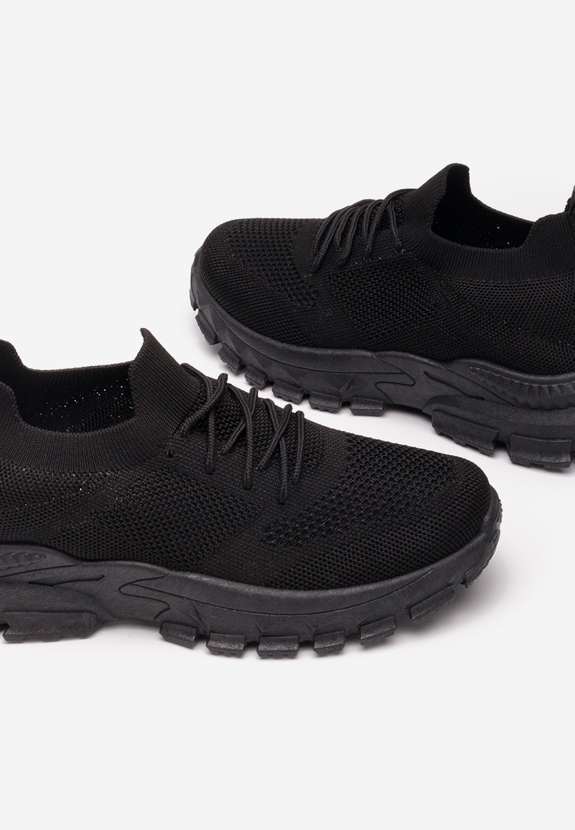 Czarne buty sportowe damskie Katrine