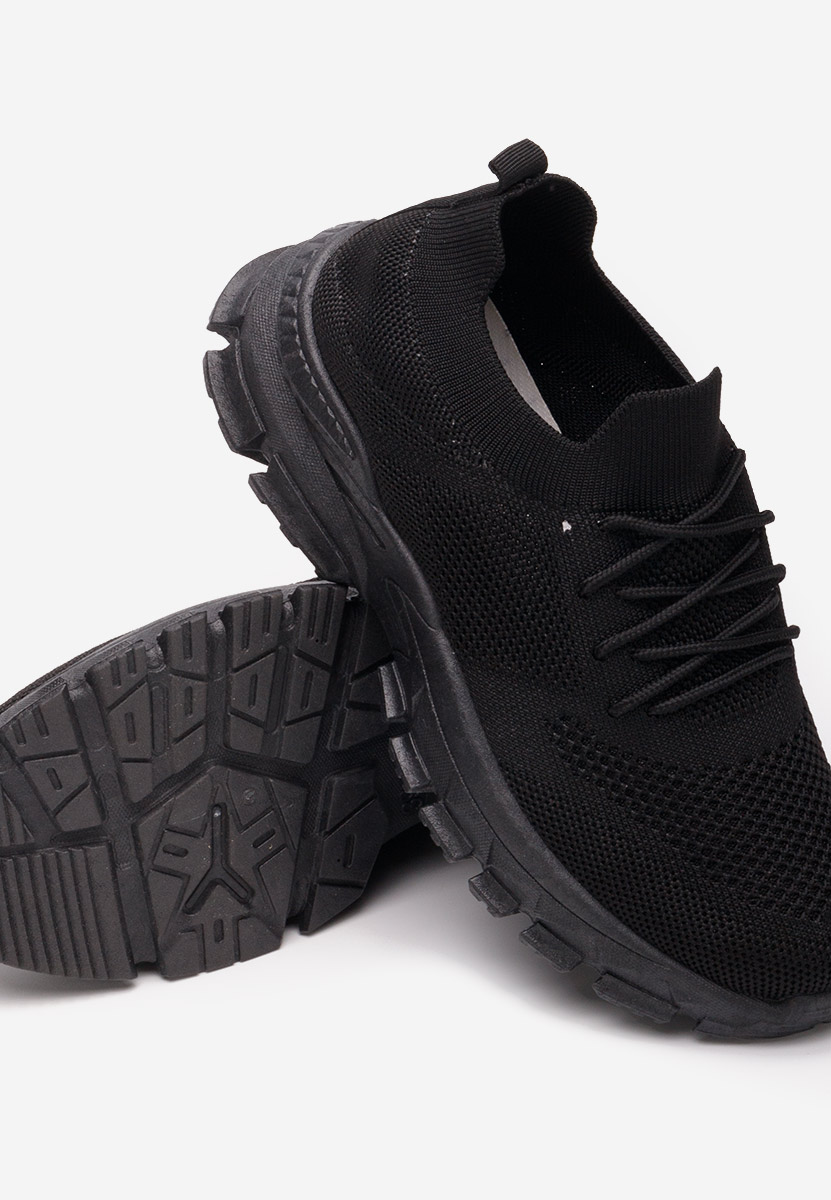 Czarne buty sportowe damskie Katrine