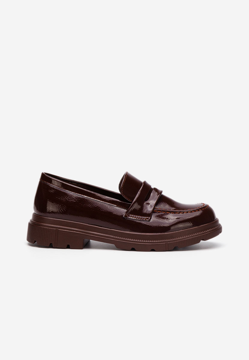  loafers damskie Flira bordo