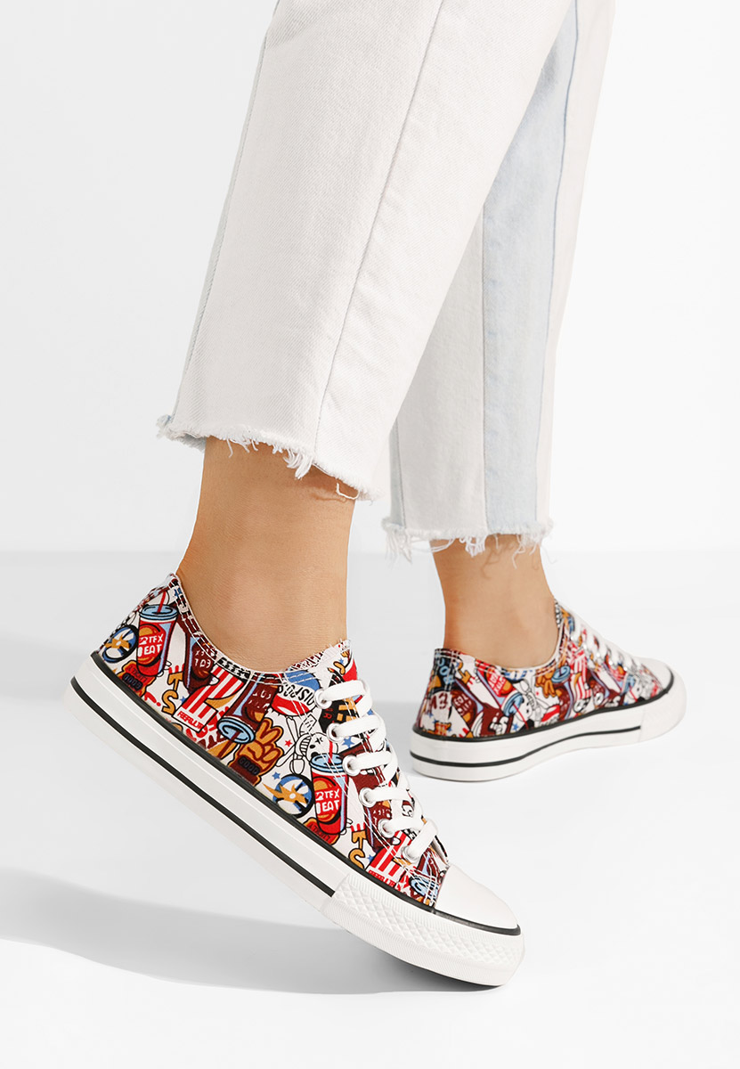 Wielokolorowy trampki damskie Antolia V2