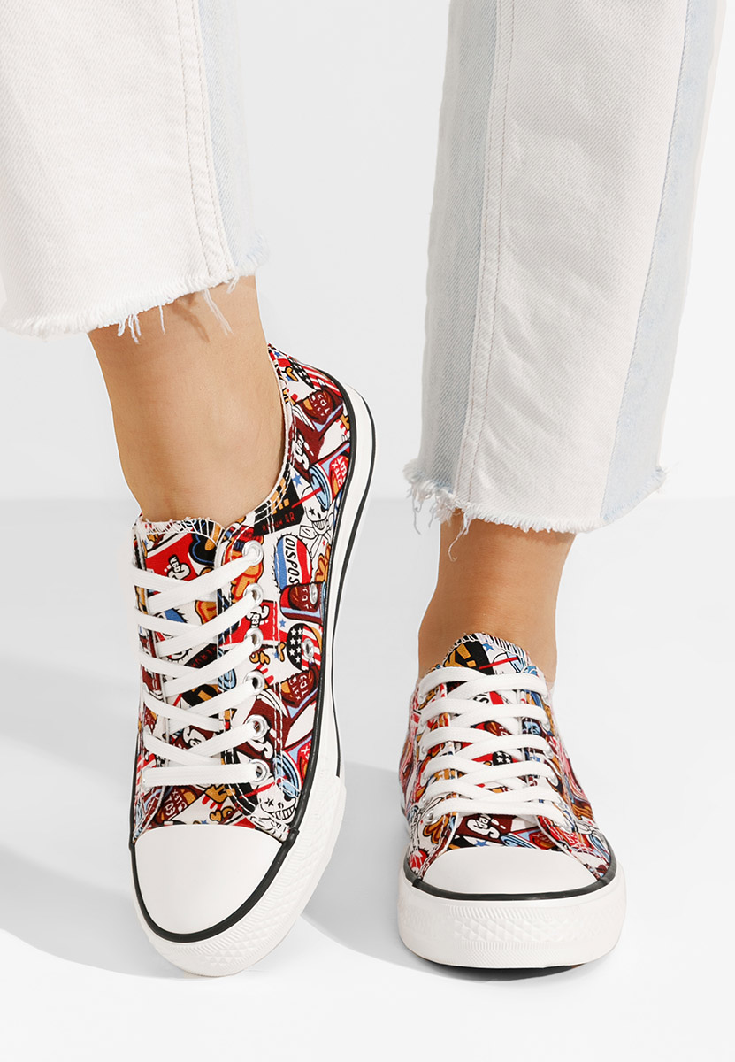 Wielokolorowy trampki damskie Antolia V2