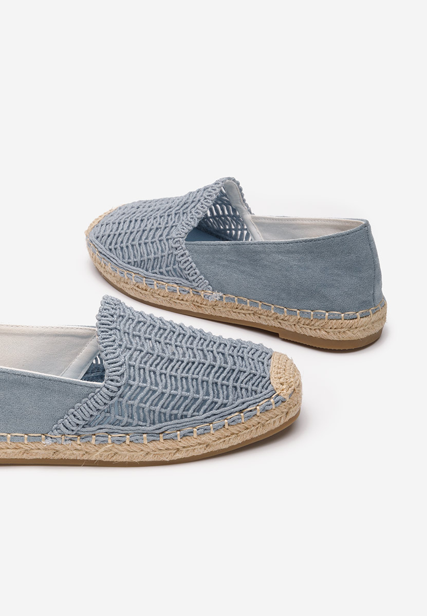 Granatowe espadryle damskie Naesia