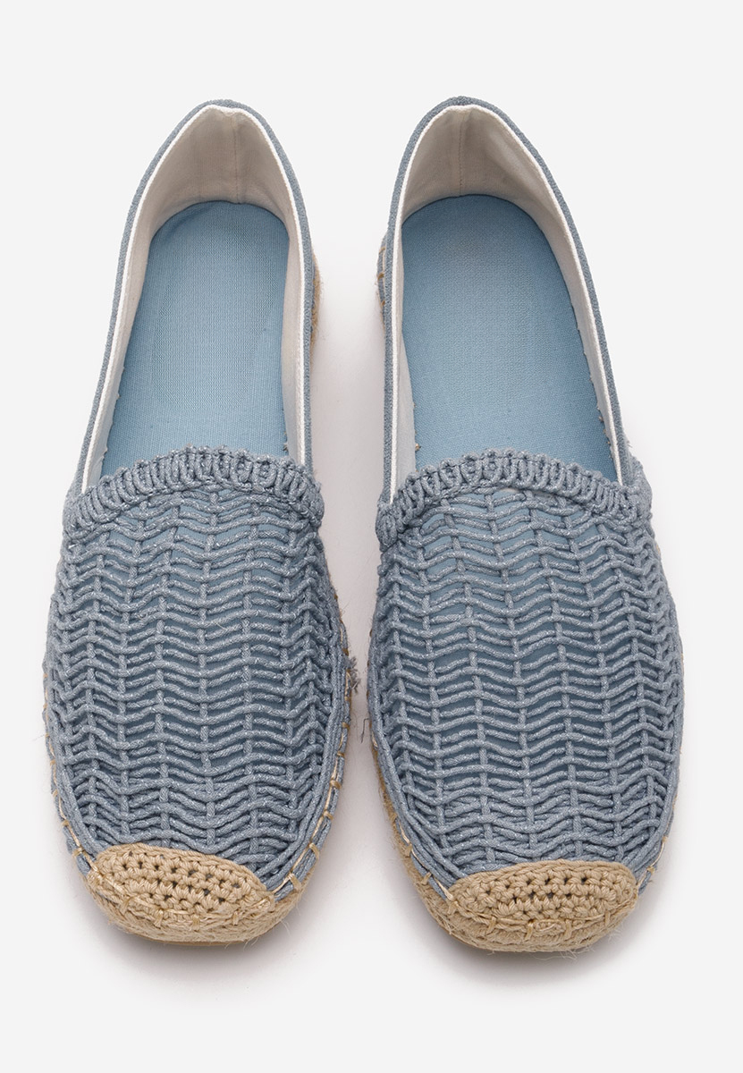 Granatowe espadryle damskie Naesia