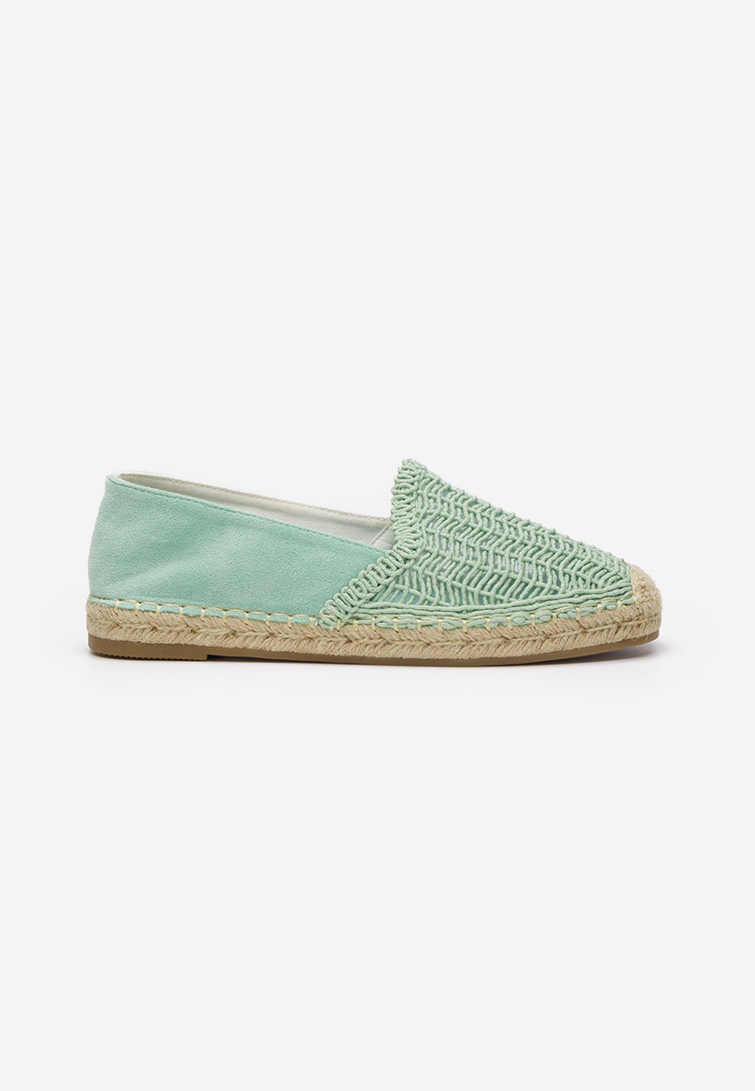 Turkusowe espadryle damskie Naesia