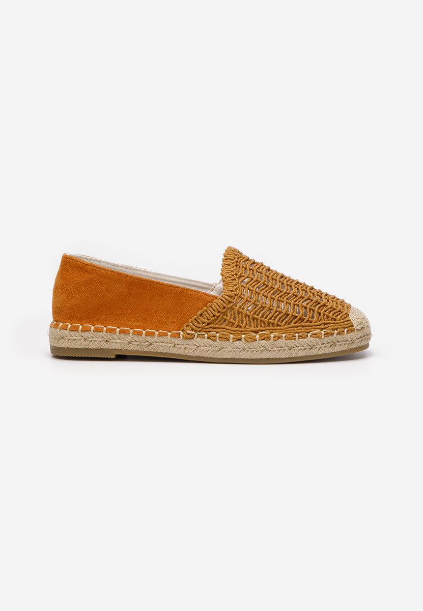 Camelowe espadryle damskie Naesia