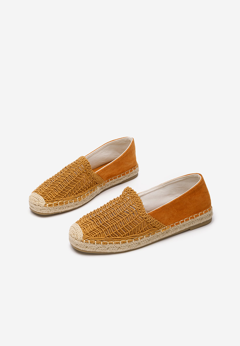 Camelowe espadryle damskie Naesia