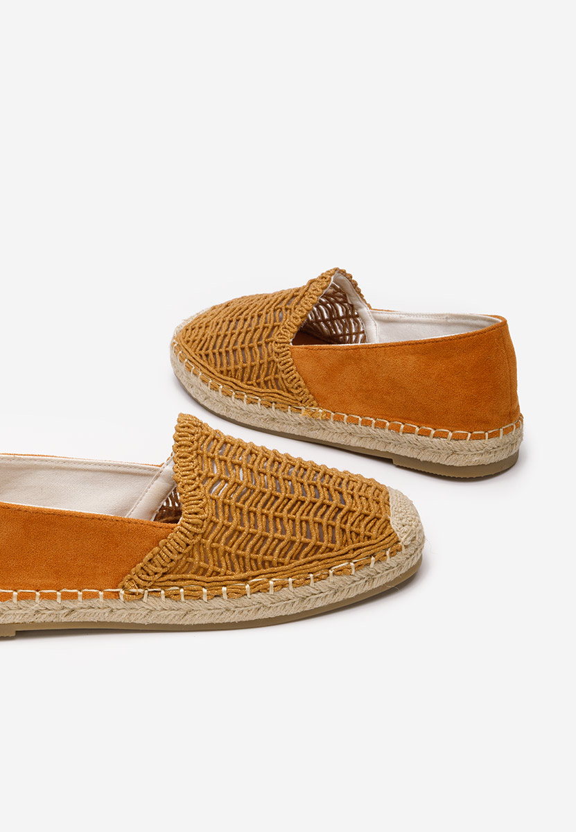 Camelowe espadryle damskie Naesia