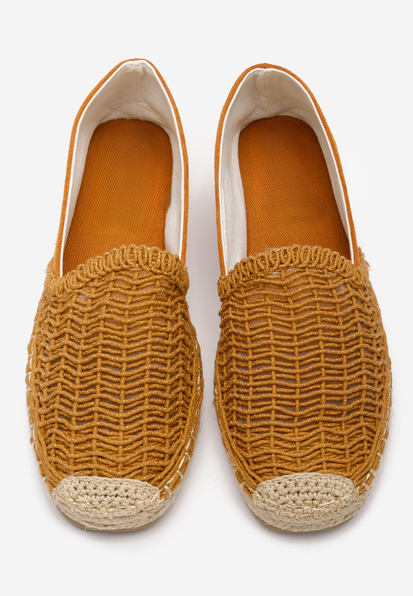 Camelowe espadryle damskie Naesia