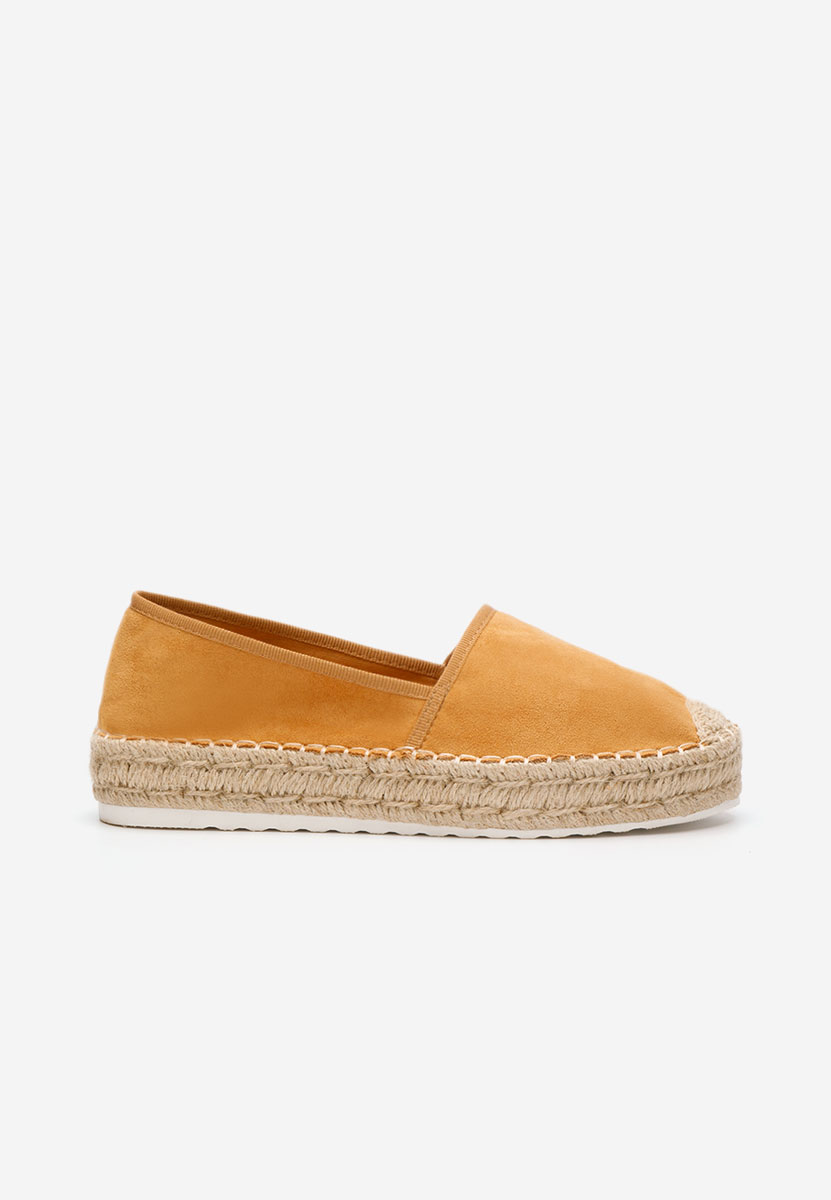 Camelowe espadryle damskie Lemeria