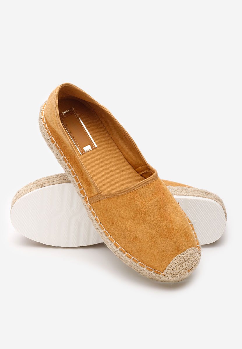 Camelowe espadryle damskie Lemeria