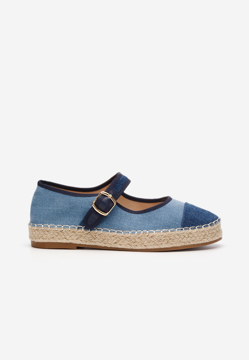 Granatowe espadryle damskie Melania V2