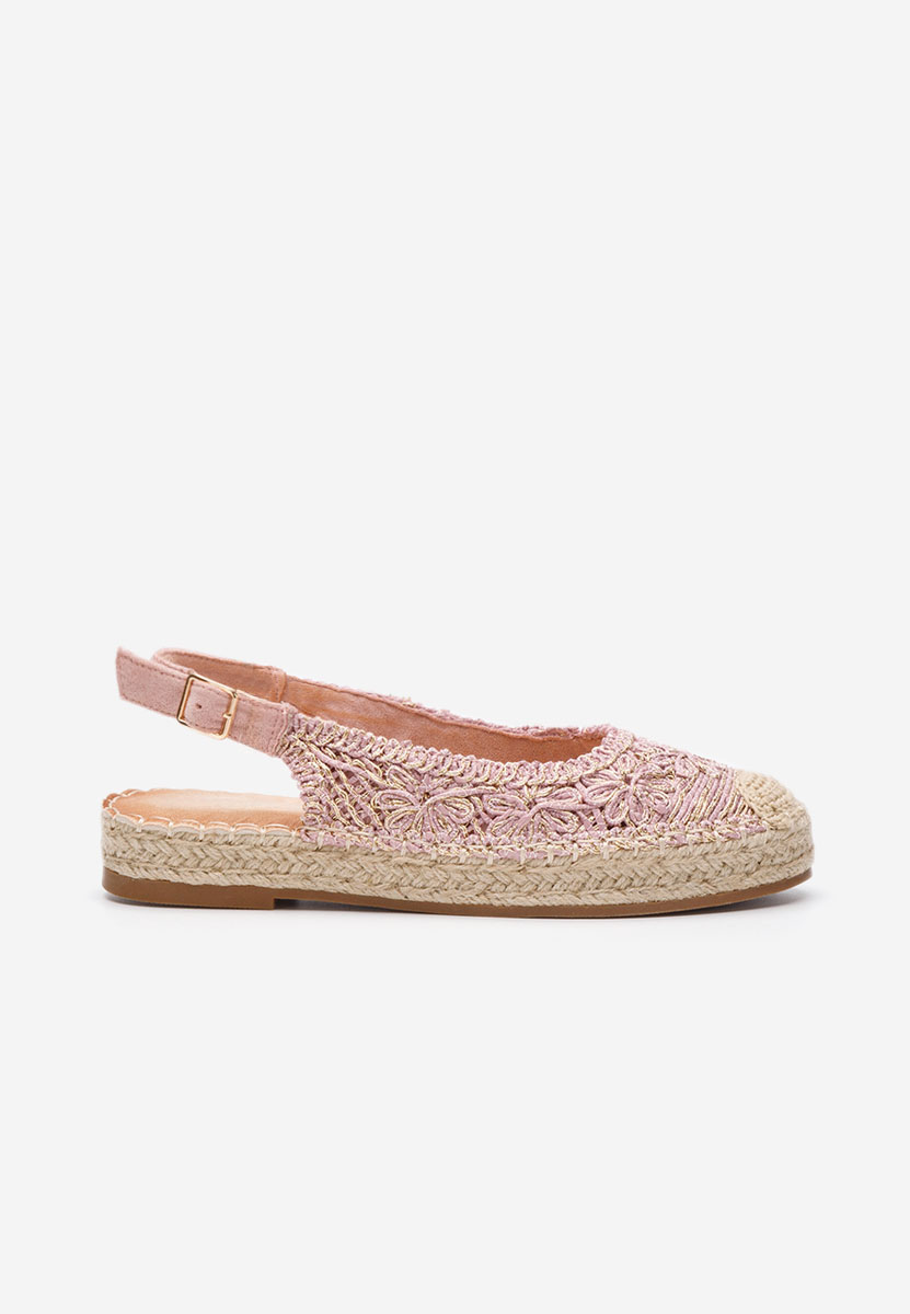 Różowe espadryle damskie Maripia