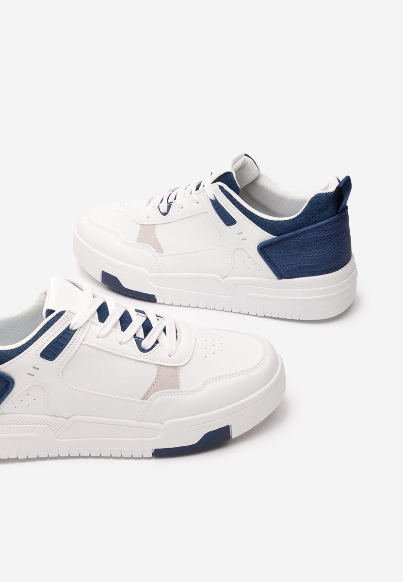 Białe sneakersy męskie Caeltis