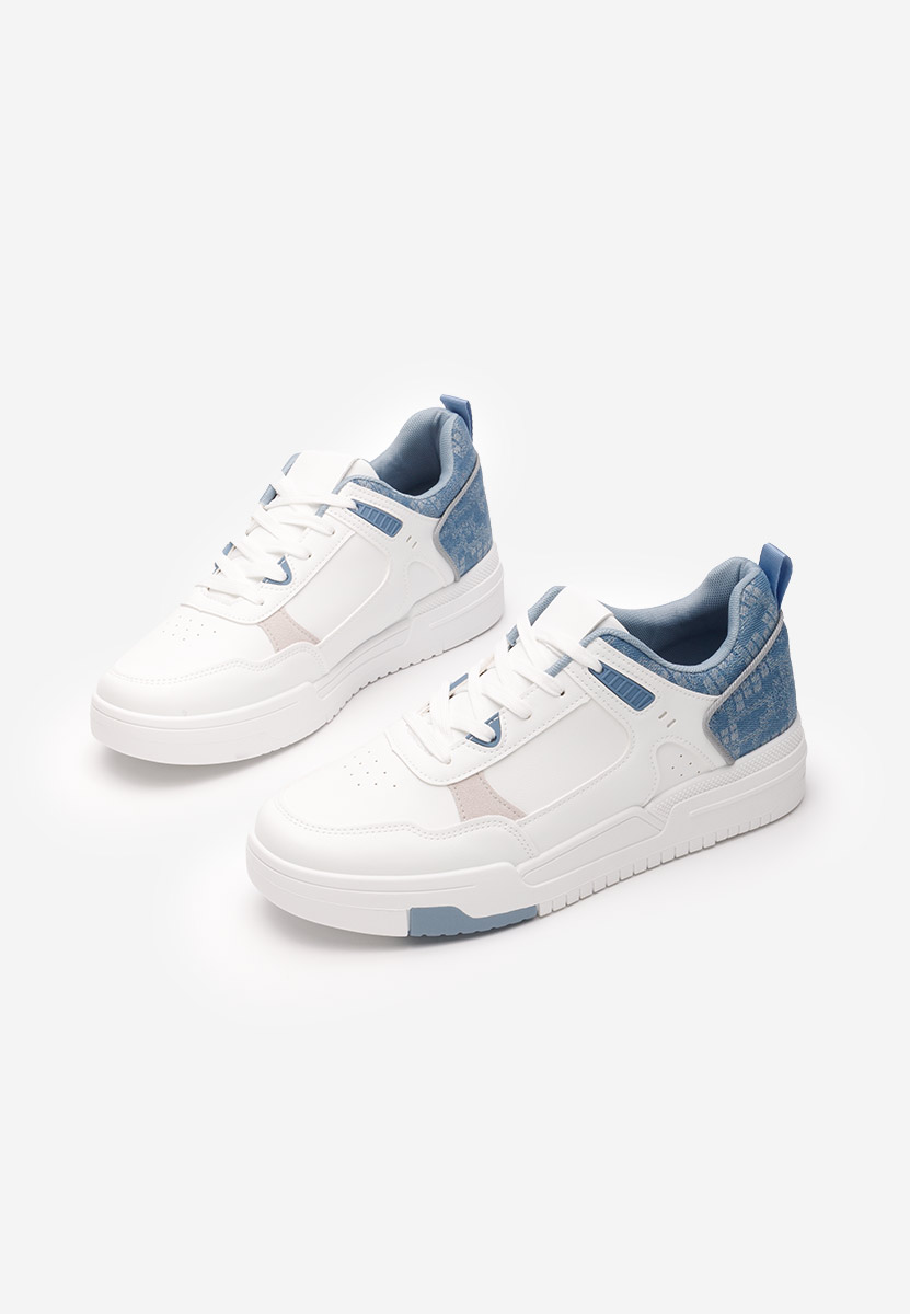 Białe sneakersy męskie Caeltis V2