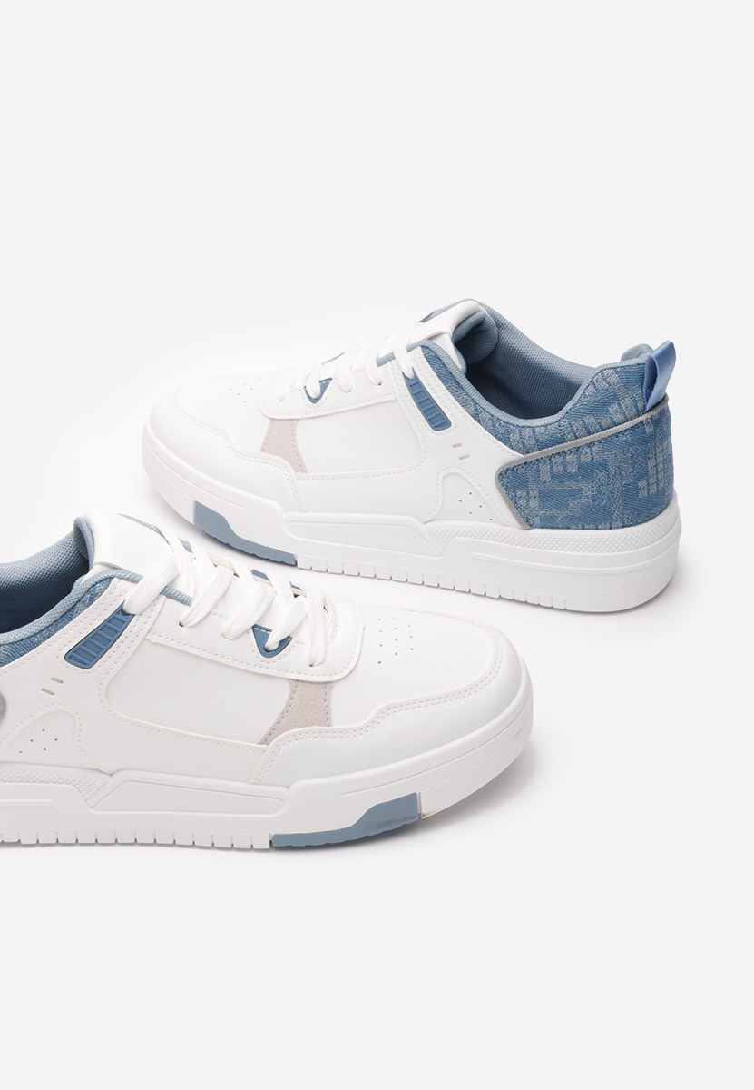 Białe sneakersy męskie Caeltis V2