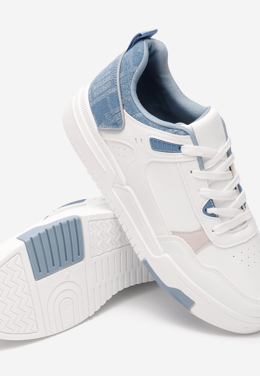 Białe sneakersy męskie Caeltis V2