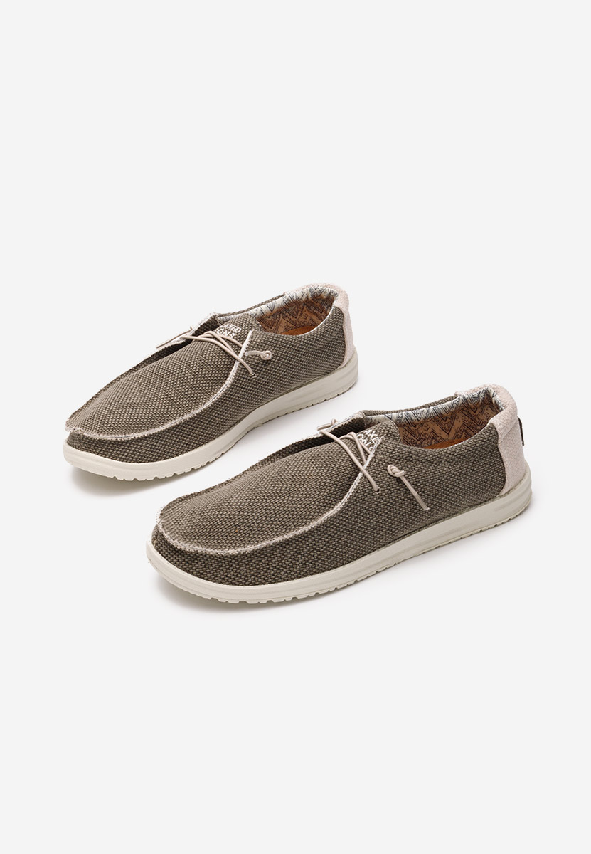 Khaki półbuty męskie Camilius