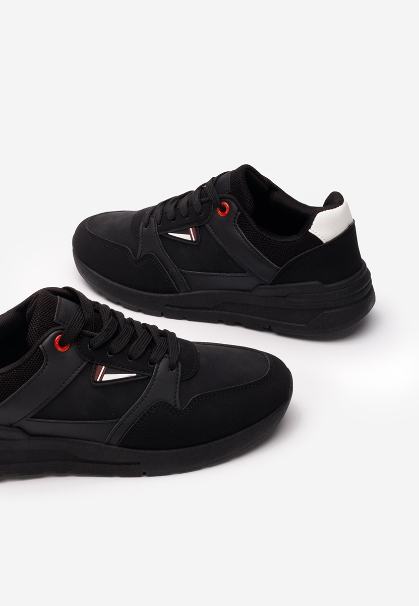 Czarne sneakersy męskie Paultis