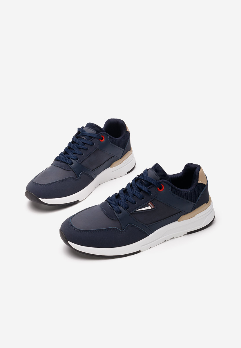Granatowe sneakersy męskie Paultis